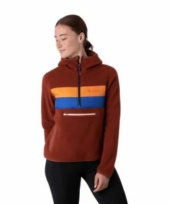 Women's Teca Fleece Hooded Half-Zip Jacket By Cotopaxi