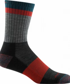 Men's Heady Stripe Micro Crew Lightweight With Cushion By Darn Tough ACCESSORIES