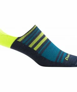 Darn Tough Men's Topless Stripe No Show Hidden Lightweight ACCESSORIES