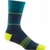 Men's Flash Stripe Crew Lightweight By Darn Tough