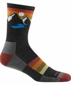 Men's Sunset Ridge Micro Crew Lightweight With Cushion By Darn Tough ACCESSORIES