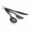 GSI Outdoors 3 Pc. Ring Cutlery Set- Grey By GSI EQUIPMENT