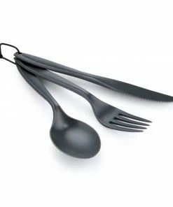 GSI Outdoors 3 Pc. Ring Cutlery Set- Grey By GSI EQUIPMENT