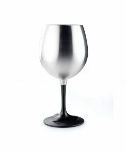 GSI Outdoors EQUIPMENT Glacier Stainless Nesting Red Wine Glass By GSI