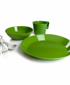 GSI Outdoors Cascadian 1 Person Table Set- Green By GSI EQUIPMENT