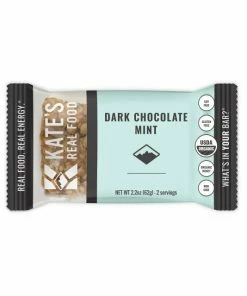 Food & Drink Single Bar | Dark Chocolate Mint By Kate's Real Food