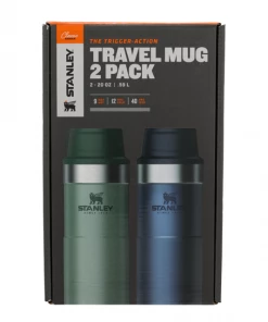 ACCESSORIES Classic Trigger-Action Travel Mug 20oz Twin Pack By Stanley