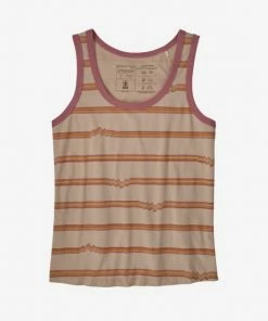 Women's Ridge Rise Stripe Repeat Organic Tank By Patagonia