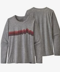 Women's L/S Cap Cool Daily Graphic Shirt By Patagonia