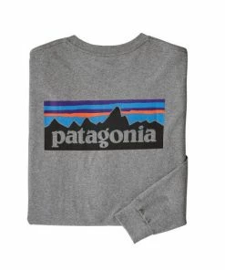 Men's L/S P-6 Logo Responsibili- Tee By Patagonia