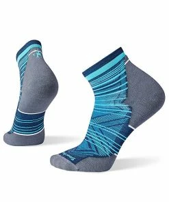 Run Targeted Cushion Pattern Ankle Socks By Smartwool