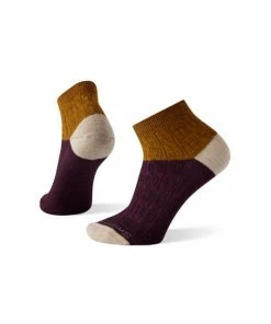Women's Everyday Cable Ankle Boot Socks By Smartwool