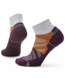 Women's Hike Light Cushion Color Block Pattern Ankle Socks By Smartwool ACCESSORIES