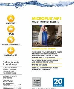 EQUIPMENT Micropur MP1 Purification Tablets By Katadyn
