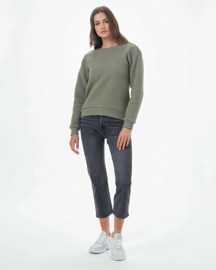 Deals 😀 Women's EcoLoft Boyfriend Crew By TenTree 🎉 7 Women's EcoLoft Boyfriend Crew By TenTree